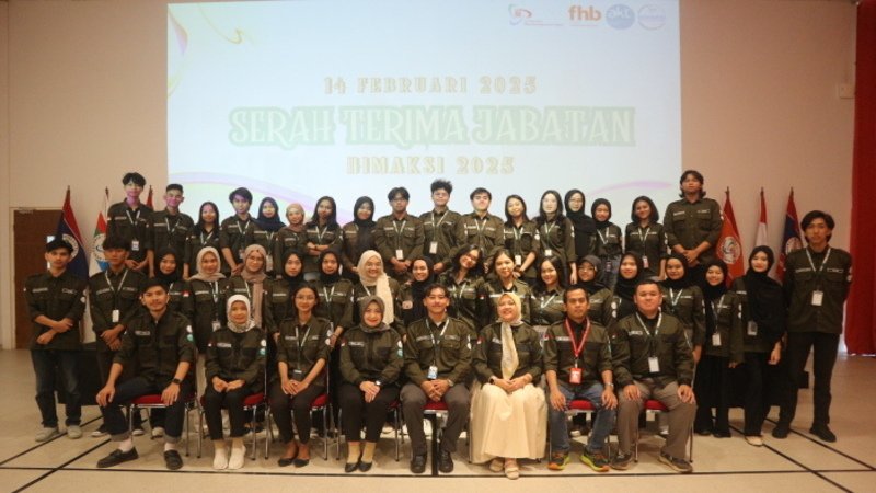 Handover Ceremony of the Head of Accounting Student Association Program - 2024/2025